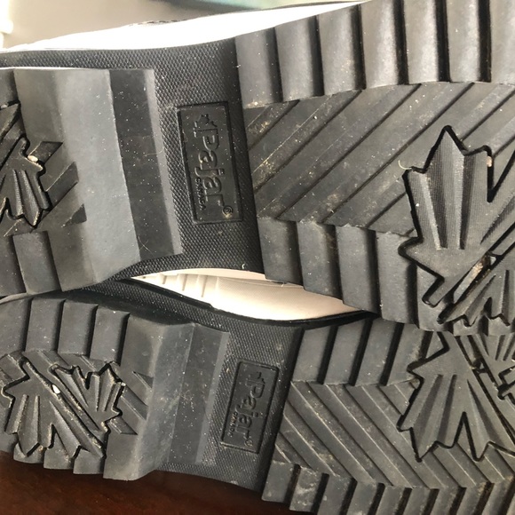 Pajar Canada Womens 9-9.5 M - KADY Suede BOOTS Mid Calf Side Zip BLACK barb - Picture 7 of 12